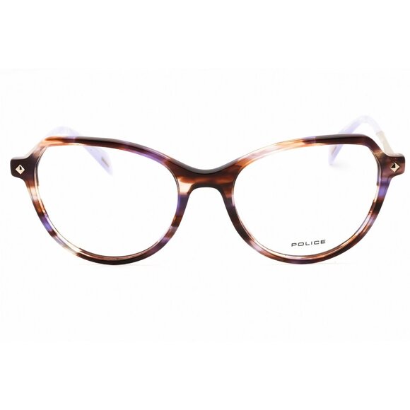 Police EYEGLASSES VPLM07-P82-52 New with case